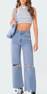 Edikted wide leg jeans Photo 0