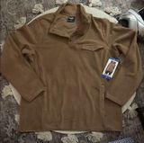 Tan Fleece Pullover nwt 32 degrees size large Photo 0