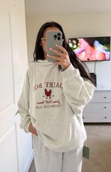 Dairy Boy mock neck Gray Size M Photo 0