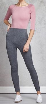 Giselle 7/8 Grey Leggings XS Photo 0