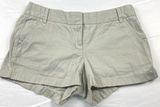 J. Crew Chino Women's Shorts Size 8 Casual Cotton Bottoms 32"x3" Cuffed Preppy Photo 0