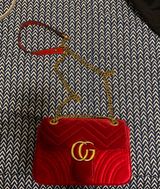 Amazon Red Velour Bag Photo 0