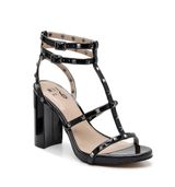 mix no. 6 Black Studded Block Heel Photo 0