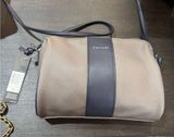 Tahari Gray and Blue Crossbody Bag. New! Photo 0