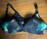 Torrid Curve Wire-Free Lightly Lined Space Galaxy Bra 46D Photo 0