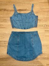 Lulus Denim Set Two-Piece Photo 0