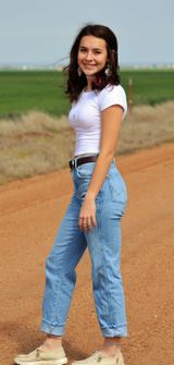 s Heritage High Waisted Cropped Jeans Photo 0