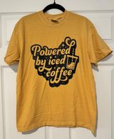 Powered By Iced Coffee T-Shirt Photo 0
