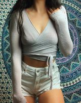 Lululemon Wrap Crop Top  Photo 0