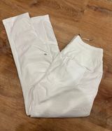 White  Dance Studio Pants Photo 0