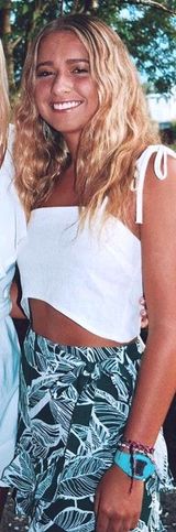 Princess Polly Green Pattern Skirt Photo 0