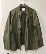 Old Navy Cargo Jacket Olive Green Photo 0