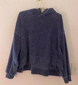 Aerie  velvet dark blue/navy size M hoodie sweatshirt Photo 0