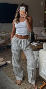 Brandy Melville Pants Striped Photo 0