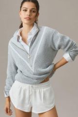 Varley Anthropologie  Calva Quarter Zip Pullover Photo 0
