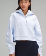 Lululemon Blue Scuba Half Zip Photo 0