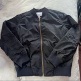 Old Navy Black Bomber Jacket Photo 0