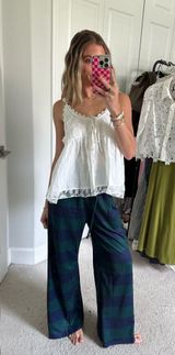 Amazon Striped Wide-Leg Pants Photo 0