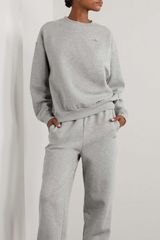 Alo Yoga Crewneck Accolade Pullover Grey Athletic Heather  Photo 0