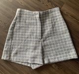 Tweed High Waist Shorts Photo 0