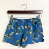 Patagonia Womens Shorts Baggies Blue Bird Floral Size XS Photo 0