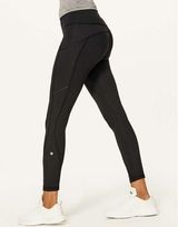 Lululemon run on tight - black leggings size 6! Photo 0