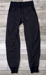 Lululemon Athletica Dance Studio Full-Length Black Joggers. Photo 0