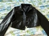 Black Leather Jacket Photo 0