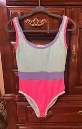 Pink Lily One-Piece Swimsuit Photo 0