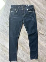 Women's Miss Me Jeans Size 30/31 Dark Navy Blue Signature Skinny Photo 0