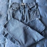 Agolde Women's Denim Wide Leg Jeans in Light Blue Photo 0