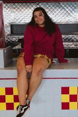 Red Swearshirt Size 3X Photo 0