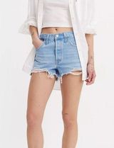Levi's Premium 501 High Rise Jean Shorts Women’s Sz 27 Photo 0
