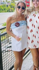 ZARA Denim Dress Photo 0