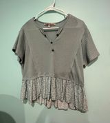 Gypsies & Moondust Teal Blouse Photo 0