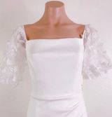 Eliza J Simple Wedding Dress Photo 0