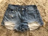 American Eagle Outfitters Distressed Denim Shorts Photo 0