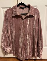 Marc New York Velvet Button Up Photo 0