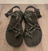 Chacos Black And White Sandals Photo 0