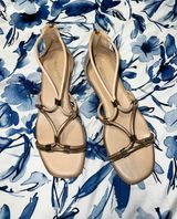 ALDO Gold Sandals Photo 0