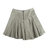 Corset Waist Y2K Pleated Skirt Small Photo 0