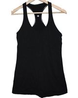 Womens Lululemon Athletica Black Strappy Racerback Sport Workout Tank Top Size 6 Photo 0