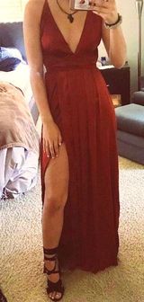 Prom Dress Red Size XS Photo 0