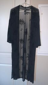 Agnes & Dora Mesh Duster Black Stone Flo Photo 0