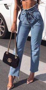 Lupsona High Waisted Jeans  Photo 0