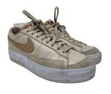 Women's Low Top Nike Platform Blazer in "Sanddrift" 8.5 Photo 0