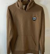 Women’s Avalanche Brown‎ Hoodie with Logo Patch Size Large (14-16) Photo 0