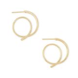 Kendra Scott Myles Small Hoop Earrings Photo 0
