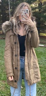 Abercrombie & Fitch Sherpa Lined Parka Photo 0