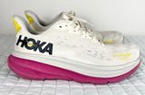 Hoka Clifton 9 Running Shoes Cream and Pink Size 10 Photo 0